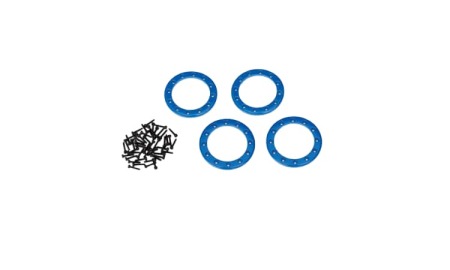 Anillos Beadlock Traxxas azules (1,9') (aluminio) (4pcs) TRX8169X