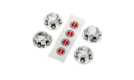 Tapacubos de rueda (cromada) (4pcs) Traxxas TRX8176