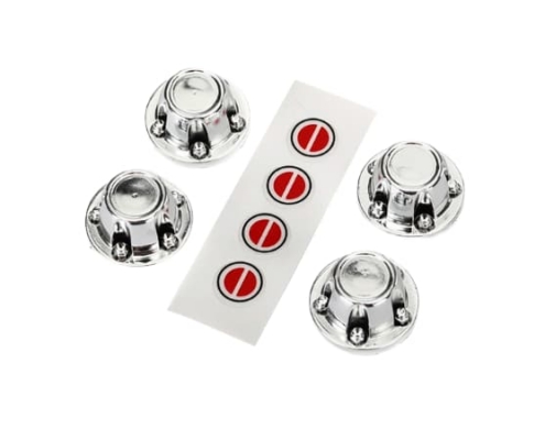 Tapacubos de rueda (cromada) (4pcs) Traxxas TRX8176