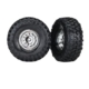 Ruedas Traxxas TRX4 cromadas de 1,9" neumáticos Canyon Trail TRX8177
