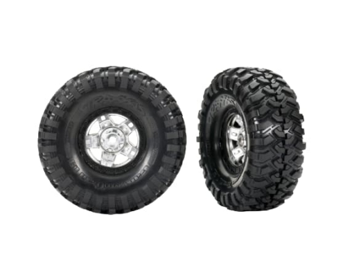 Ruedas Traxxas con llanta TRX-4 Sport cromo satinado (2pcs) TRX8179X