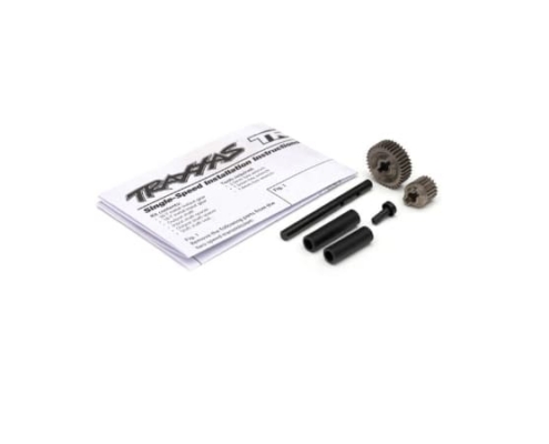 Engranajes metal transmisión Traxxas TRX4 una velocidad,TRX8296