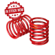Resorte amortiguador Traxxas (rojo) (tasa 3,325, franja naranja) (2pcs) TRX8365