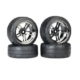 Ruedas Traxxas 4-Tec (cromado negro de radios divididos) (4pcs) TRX8375