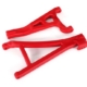 Brazos de suspensión, rojos, delanteros (derechos), de alta resistencia (superior (1)/inferior (1))