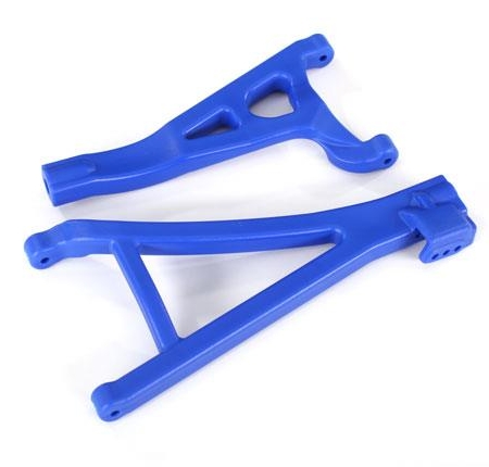 Brazos de suspensión, azules, delanteros (derechos), de alta resistencia (superior (1)/inferior (1))