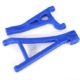 Brazos de suspensión, azules, delanteros (derechos), de alta resistencia (superior (1)/inferior (1))