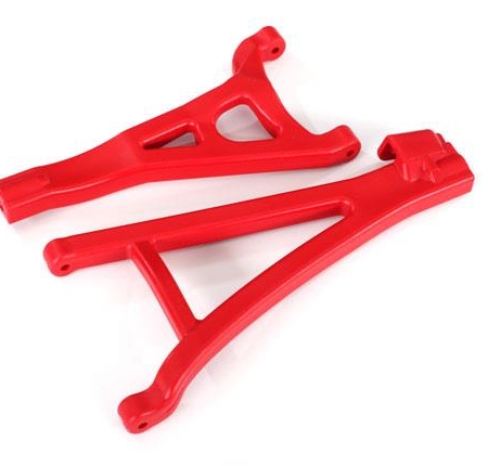 Brazos de suspensión, rojos, delanteros (izquierdo), de alta resistencia (superior (1)/inferior (1))