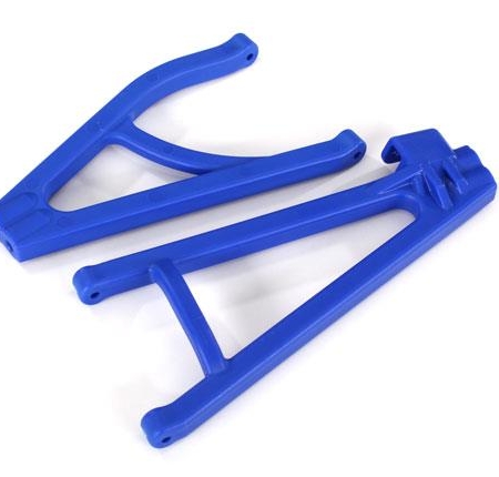 Brazos de suspensión, azules, traseros (derechos), de alta resistencia, distancia entre ejes ajustable (superior (1)