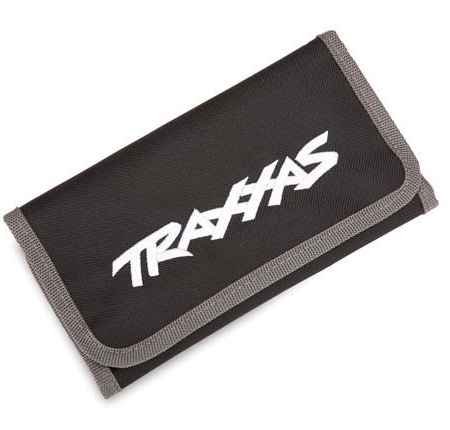 Bolsa de herramientas, negra (bordada personalizada con el logotipo de Traxxas)