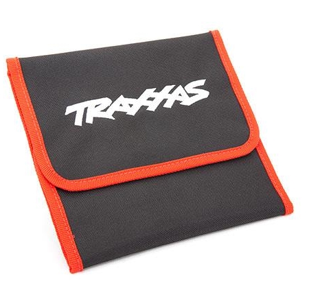 Bolsa de herramientas, roja (bordada personalizada con el logotipo de Traxxas)