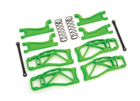 Kit de suspensión, WideMaxx, verde, incluye semiejes exteriores extendidos