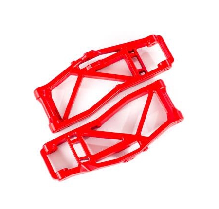 Brazos de suspensión inferiores, rojos (izquierdo y derecho, delantero o trasero) (2) (para usar con n.° 8