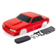 Carrocería Traxxas Ford Mustang, Fox Body, Roja (pintada) TRX9421R