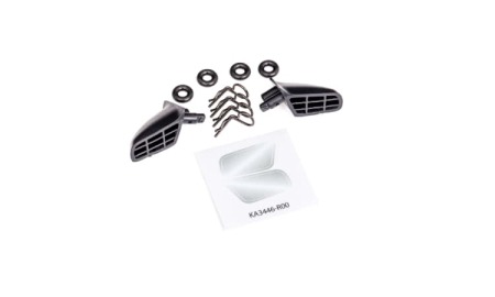 Espejos laterales (izquierdo y derecho) Traxxas Ford Mustang (se adapta a la carrocería n.° 9421) TRX9422