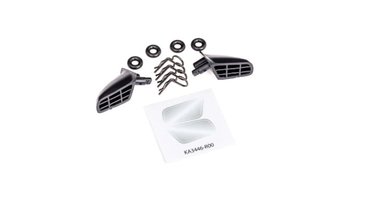 Espejos laterales (izquierdo y derecho) Traxxas Ford Mustang (se adapta a la carrocería n.° 9421) TRX9422