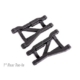 Brazos de suspensión Traxxas negros, traseros (izquierdo y derecho) (2pcs) TRX9431