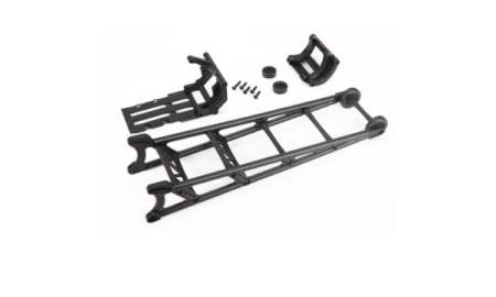 Barra anti-caballito Traxxas Drag Slah cromada negra (ensamblada) TRX9460