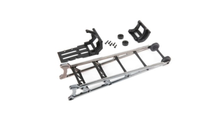 Barra anti-caballito Traxxas Drag Slah negra Cromada (ensamblada) TRX9460X