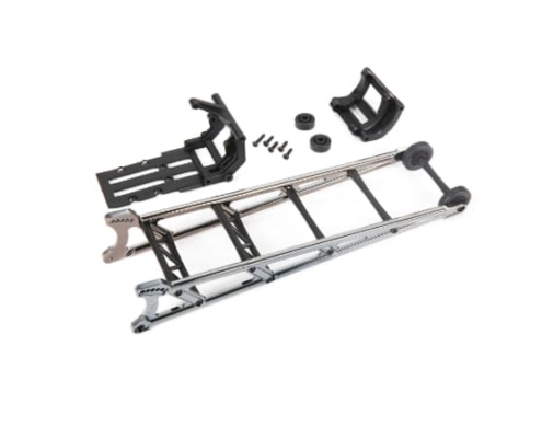 Barra anti-caballito Traxxas Drag Slah negra Cromada (ensamblada) TRX9460X