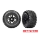 Ruedas Traxxas Sledge negras de 3,8" Sledgehammer (2pcs) TRX9573