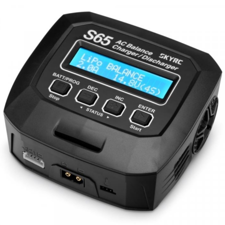 Cargador/descargador de CA SkyRC S65 SK-100152-02 de 65 W/6 A
