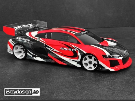 Carrocería Bittydesign GT12 AR8-GT3 para la clase Supastox 1/12