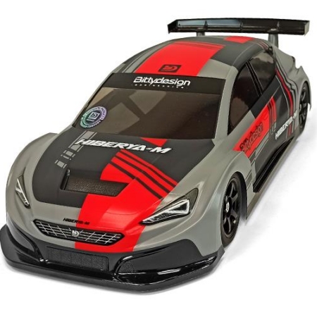 Carrocería transparente Bittydesign HIBERYA-M 1/10 M-chasis para coche con distancia entre ejes de 210-225 mm