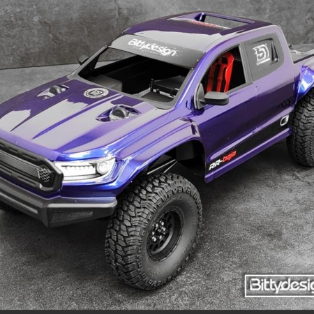 Bittydesign RR-baja carrocería transparente 313 mm