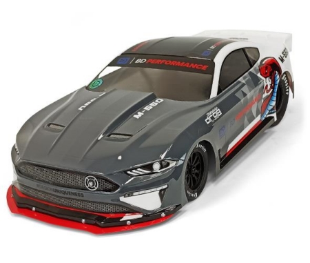 Bittydesign M-550 1/10 Pro Drag racing carrocería transparente