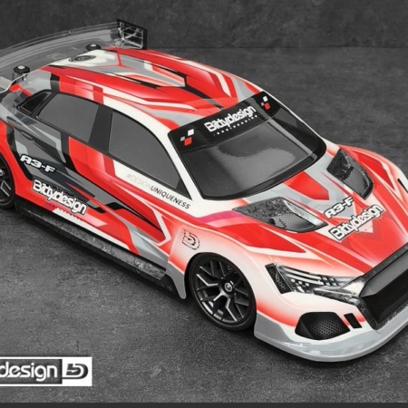 Carrocería transparente A3-F 1/10 de 190 mm para coche de tracción delantera, peso ligero (0,7)