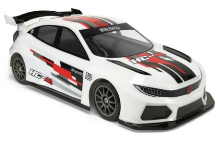 Carrocería transparente Bittydesign HC-M 1/10 M-chasis para coche con distancia entre ejes de 210-225 mm