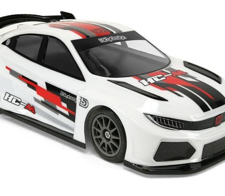 Carrocería transparente Bittydesign HC-M 1/10 M-chasis para coche con distancia entre ejes de 210-225 mm