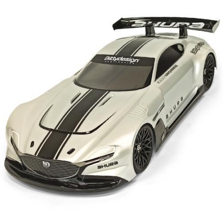 Bittydesign AHURA 1/10 GT carrocería transparente 190 mm