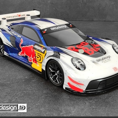 Bittydesign P-GT3R 1/10 GT carrocería transparente 190 mm