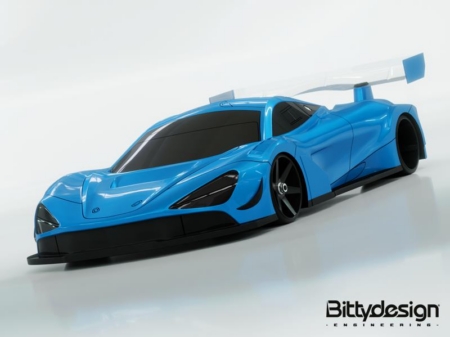 Carrocería Bittydesign GT12 Seven20 para la clase Supastox 1/12