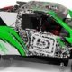 Bittydesign FALCON-X 1/7 Carrocería prepintada para ARRMA Mojave 6S BLX, precortada, 1,5 mm - VERDE