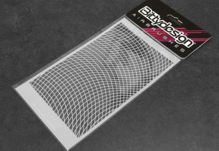 Plantilla de vinilo Bittydesign - Malla ondulada