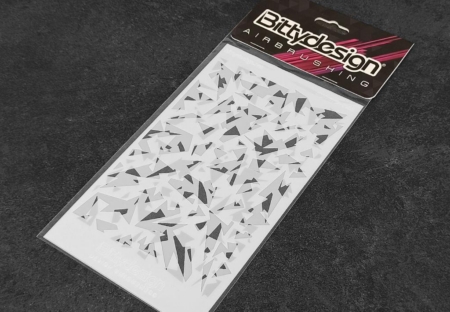 Plantilla de vinilo Bittydesign - Camuflaje ártico (A + B)