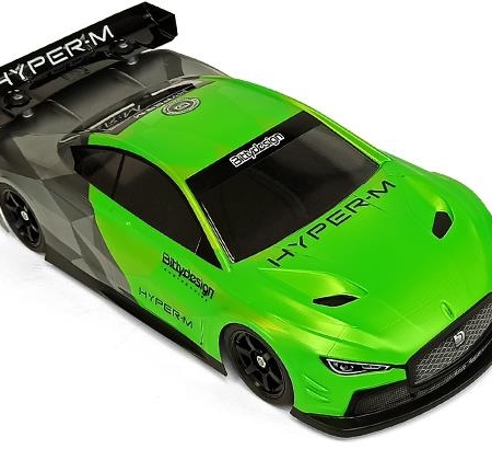 Carrocería transparente Bittydesign HYPER-M 1/10 M-chasis para coche con distancia entre ejes de 210-225 mm