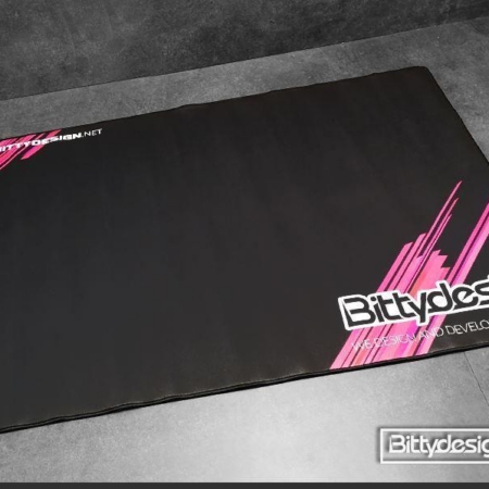 Almohadilla antideslizante para mesa Bittydesign, logotipo de 2018, 100 x 63 cm