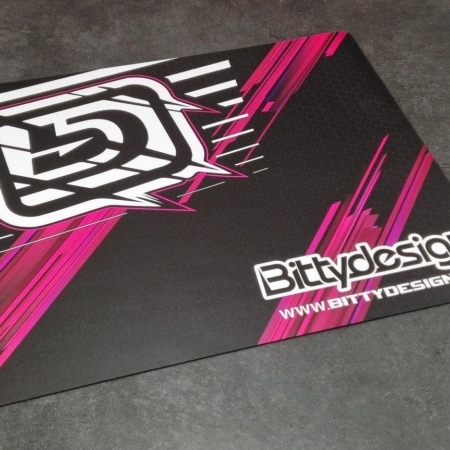 Almohadilla de mesa antideslizante Bittydesign, 51 x 41 cm, impresión a tamaño completo