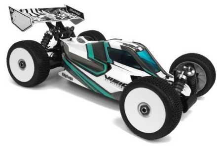 Carrocería de buggy transparente Bittydesign Vision 1/8 Mugen MBX8 Eco Pre-cut Electric
