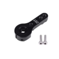 Brazo de servo metálico Negro 25mm 25T (1pc)