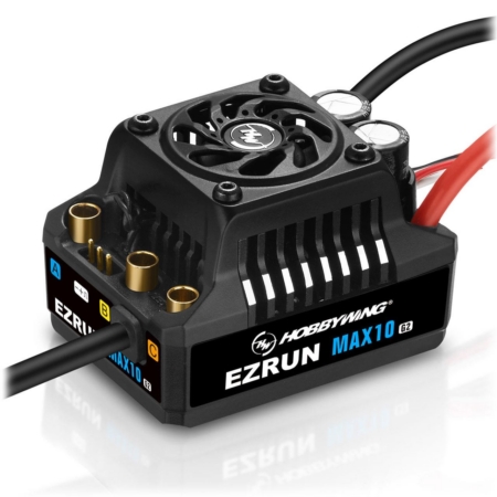 Hobbywing Ezrun MAX10 G2 ESC 80 A, 2-3 s LiPo, BEC 5 A