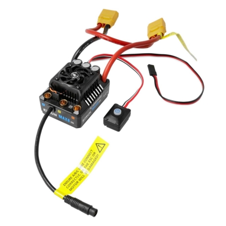 Hobbywing Ezrun MAX8 G2S ESC 160 A, 3-6 s LiPo, BEC 6 A