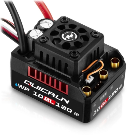 Hobbywing QuicRun WP10BL120 G2 ESC sin escobillas 120A 2-4s