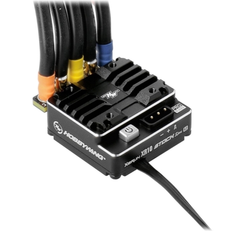 Hobbywing Xerun XR10 - ESC sin escobillas (especificaciones estándar, 100 A, 2 s, LiPo, BEC 5 A)