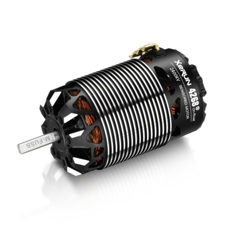 Motor sin escobillas Hobbywing Xerun 4268SD G3 de 2400 kV para carretera