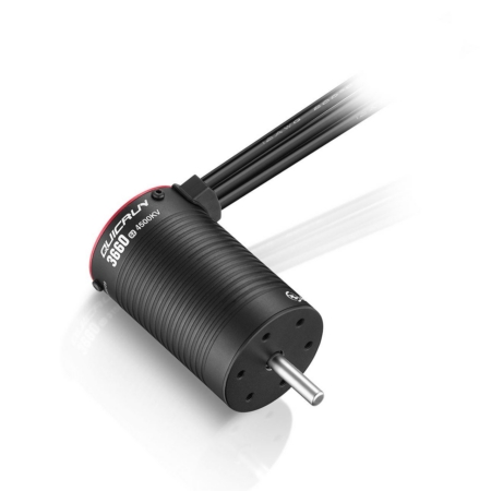 Motor sin sensores Hobbywing QuicRun 3660SL G2 de 4500 kV y eje de 5 mm